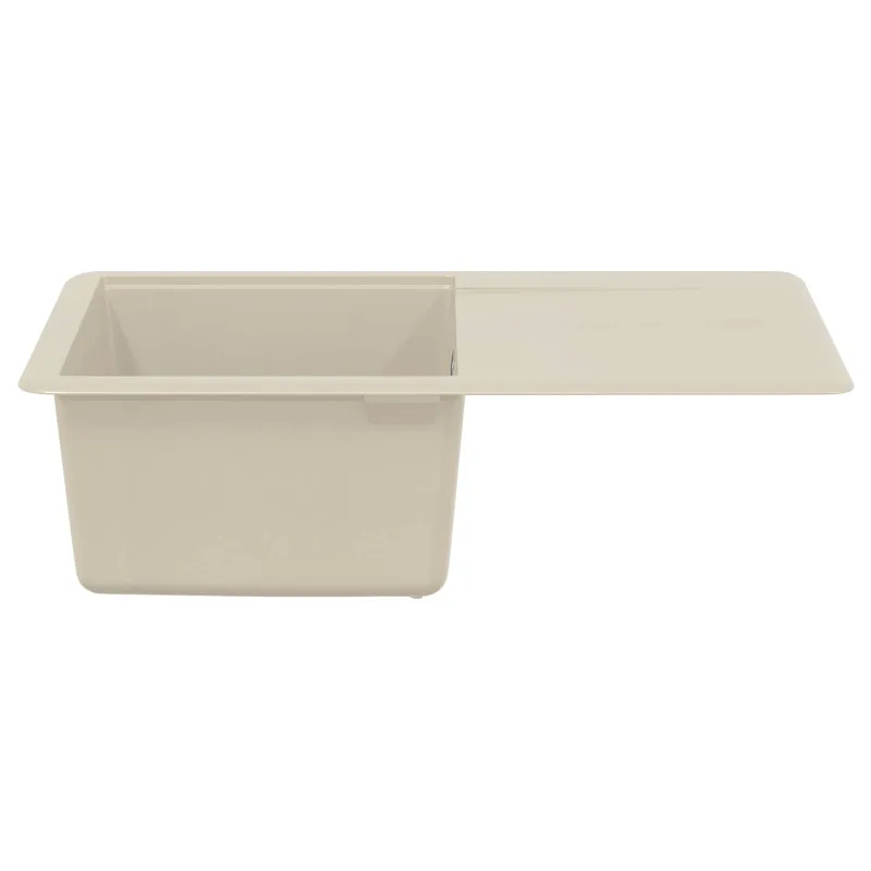 Kriauklė Smėlio 670 x 460 mm 80% Kvarcas ir 20% Derva