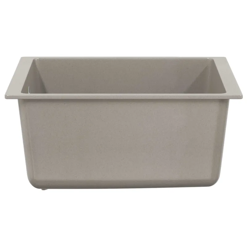 Kriauklė Pilka 370 x 460 mm 80% Kvarcas ir 20% Derva
