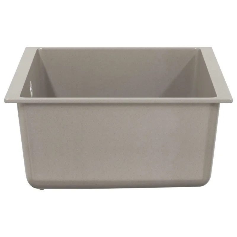 Kriauklė Pilka 530 x 460 mm 80% Kvarcas ir 20% Derva