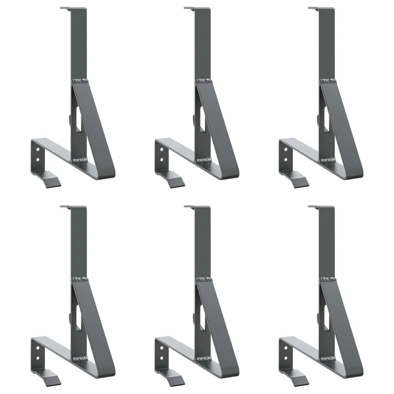 Sniego sargybos laikiklis 6 pcs Antracitas 29,5 x 3 x 34,5 cm