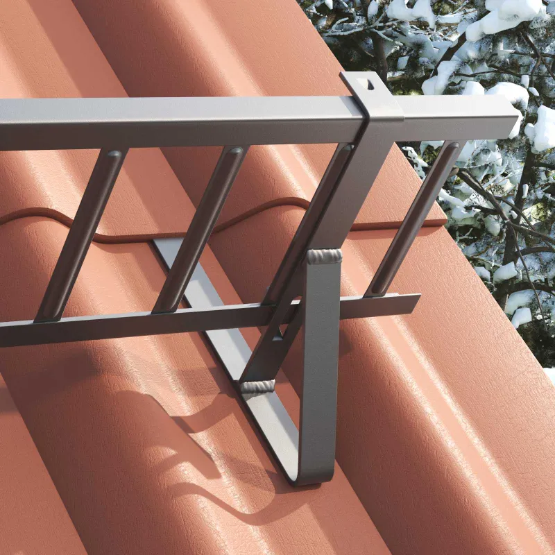 Stogo sniego sargas Antracitas 100 x 29,5 x 34,5 cm Plienas