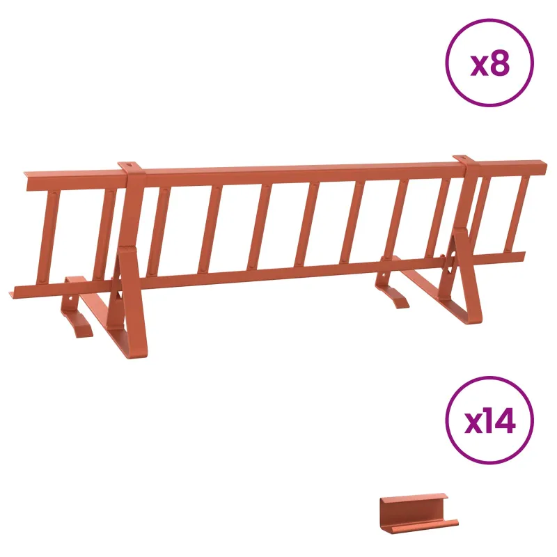 Stogo sniego sargas Raudona 800 x 29,5 x 34,5 cm Plienas