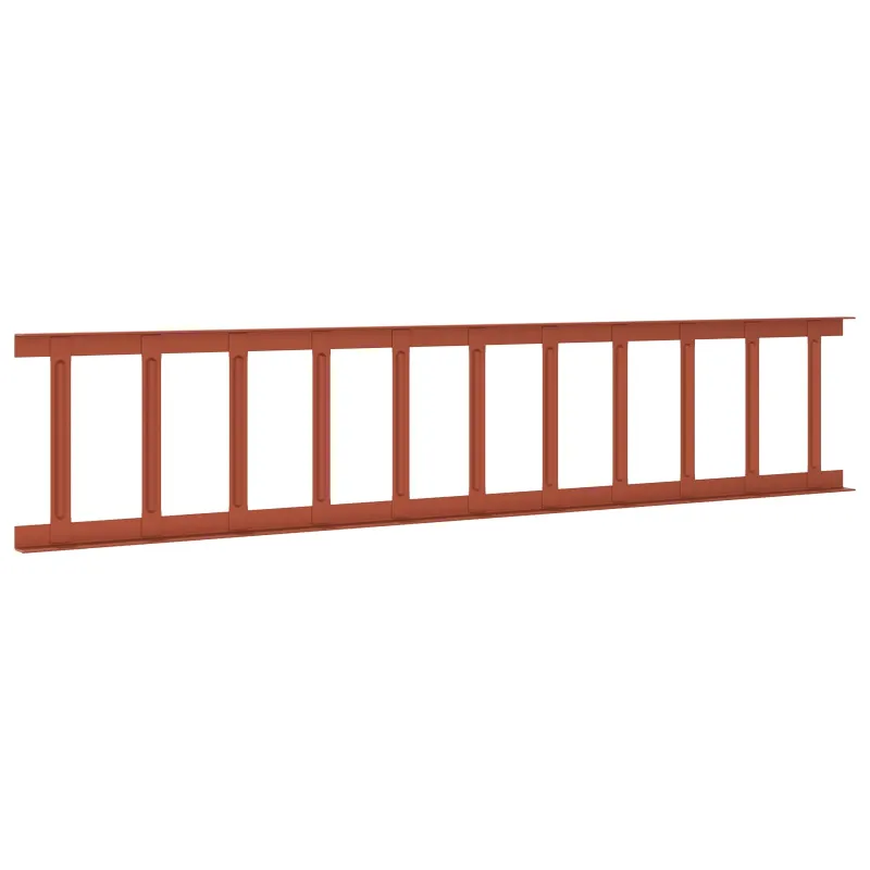 Stogo sniego sargas Raudona 300 x 2,5 x 20 cm Plienas