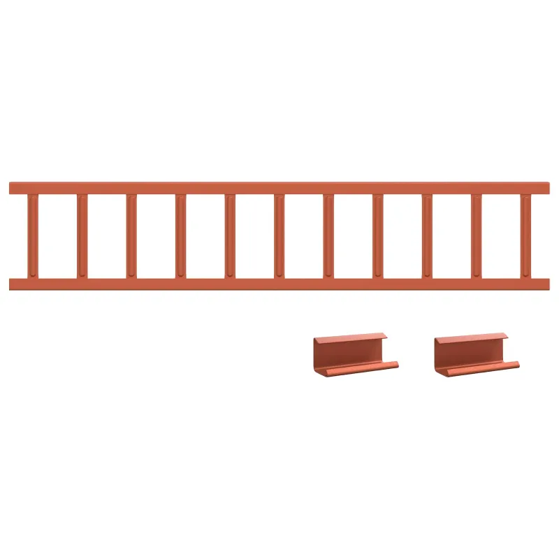 Stogo sniego sargas Raudona 600 x 2,5 x 20 cm Plienas