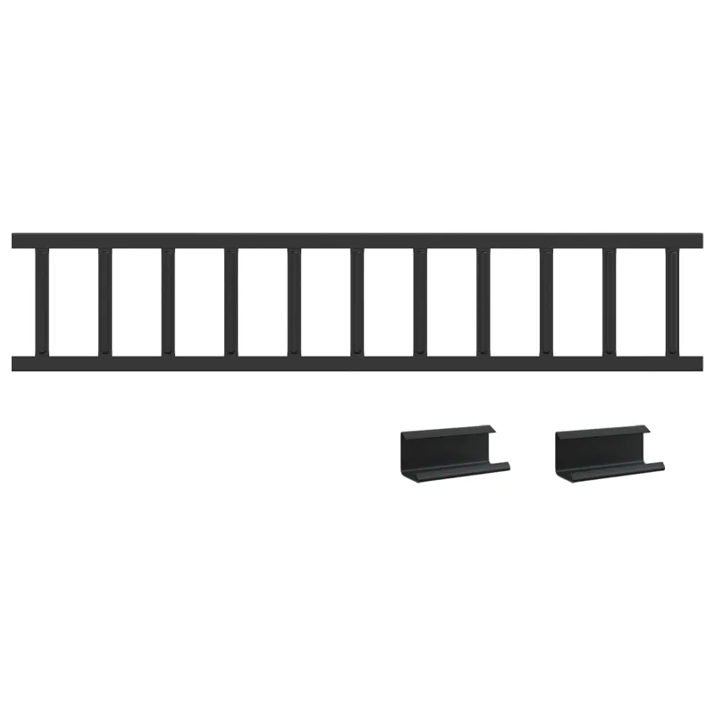 Stogo sniego sargas Juoda 100 x 2,5 x 20 cm Plienas