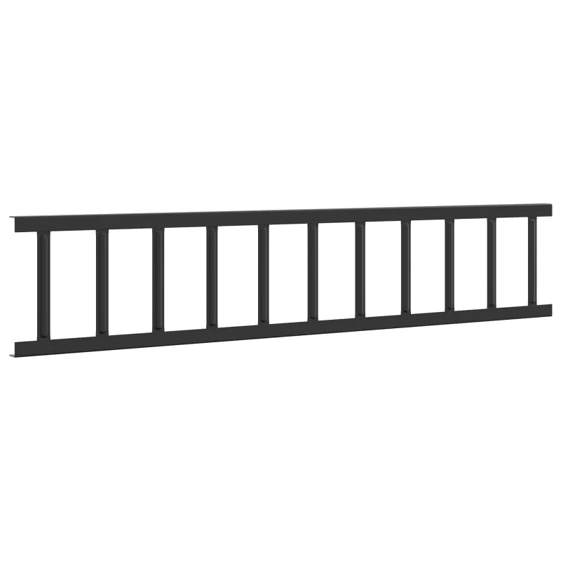 Stogo sniego sargas Juoda 100 x 2,5 x 20 cm Plienas