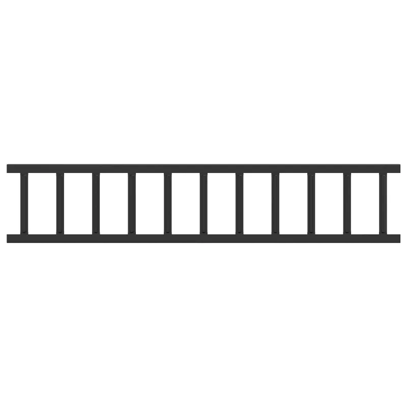 Stogo sniego sargas Juoda 100 x 2,5 x 20 cm Plienas