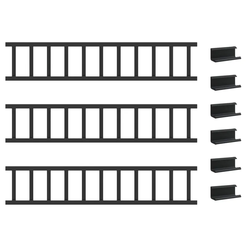 Stogo sniego sargas Juoda 300 x 2,5 x 20 cm Plienas