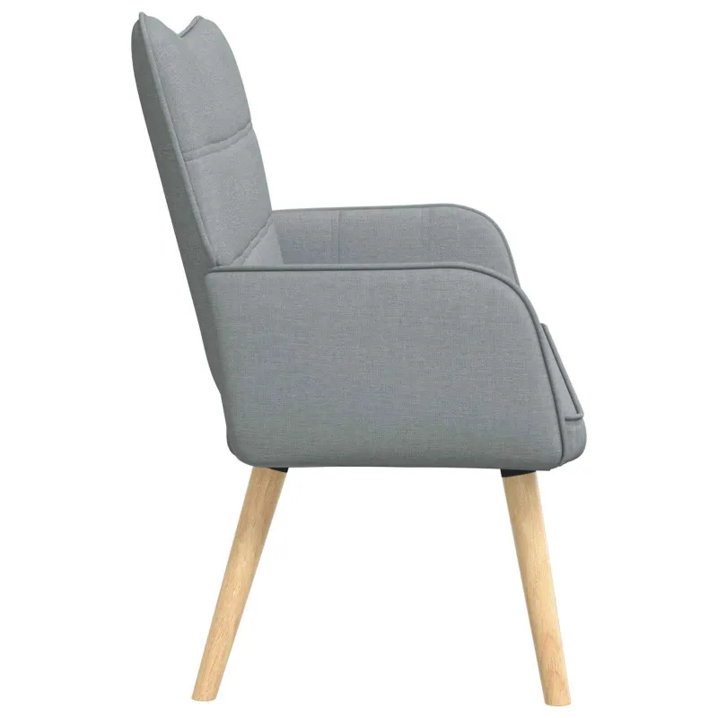 Dvitaškė sofa Šviesiai pilka 115 x 61 x 87 cm Audinys