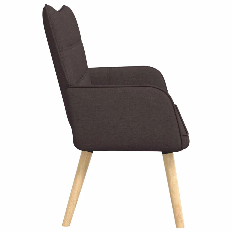 Dvitaškė sofa Tamsiai rudas 115 x 61 x 87 cm Audinys
