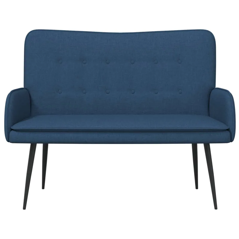 Dvitaškė sofa Mėlyna 115 x 61 x 87 cm Audinys