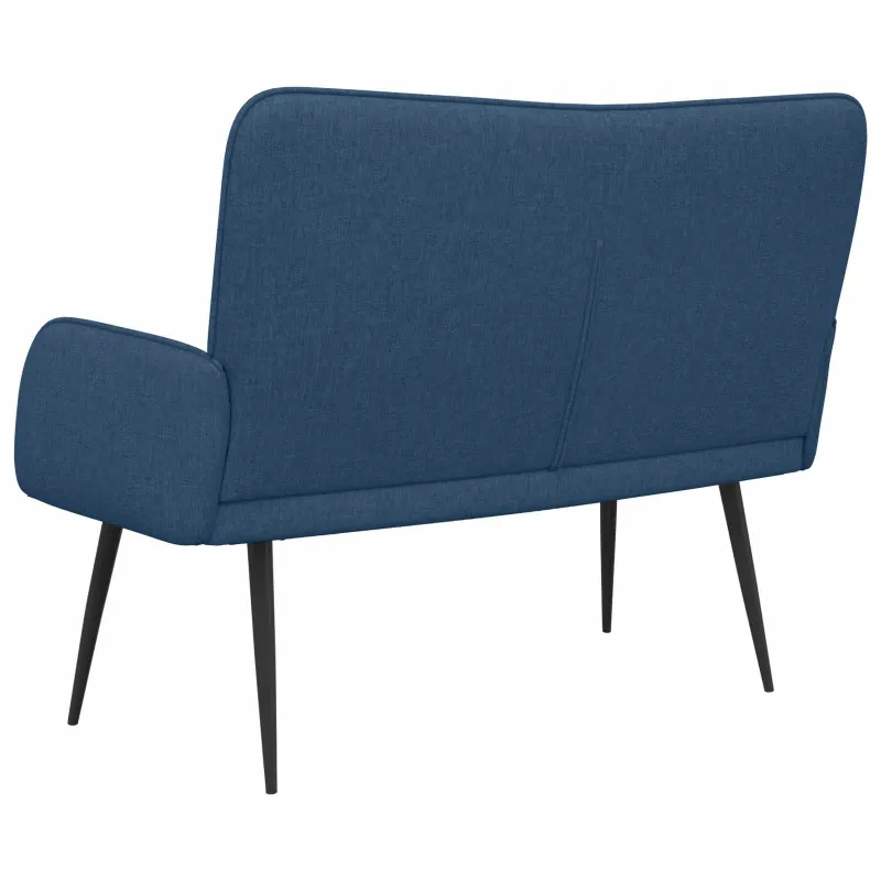 Dvitaškė sofa Mėlyna 115 x 61 x 87 cm Audinys