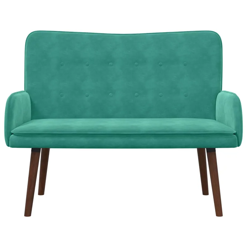 Dvitaškė sofa Turkio 115 x 61 x 87 cm Aksomas