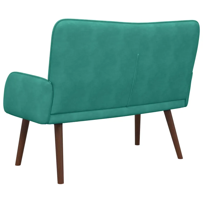 Dvitaškė sofa Turkio 115 x 61 x 87 cm Aksomas