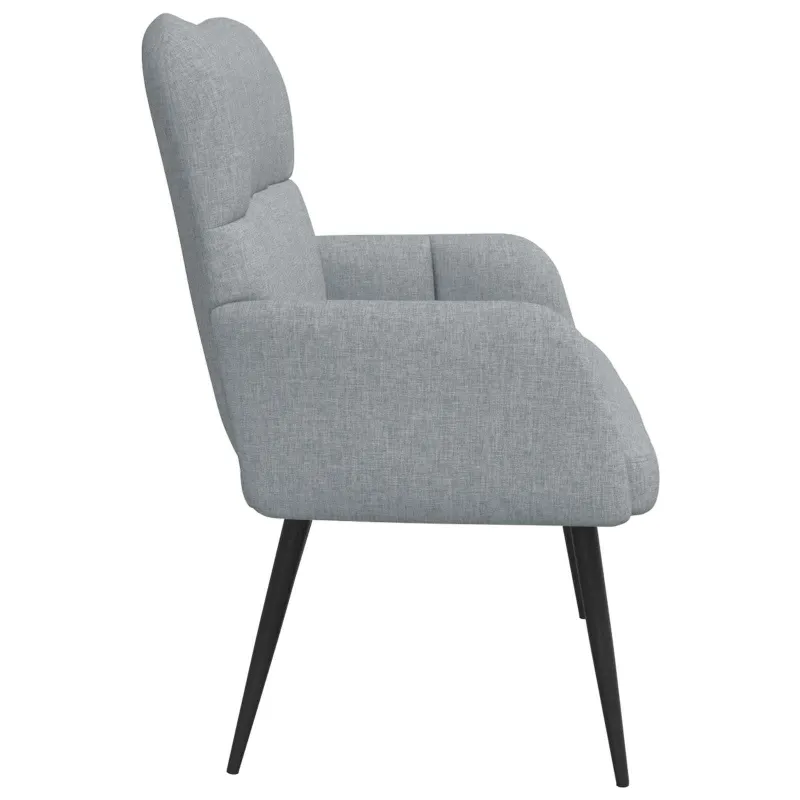 Dvitaškė sofa Šviesiai pilka 115 x 61 x 87 cm Audinys