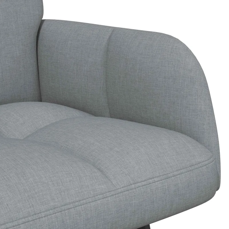 Dvitaškė sofa Šviesiai pilka 115 x 61 x 87 cm Audinys