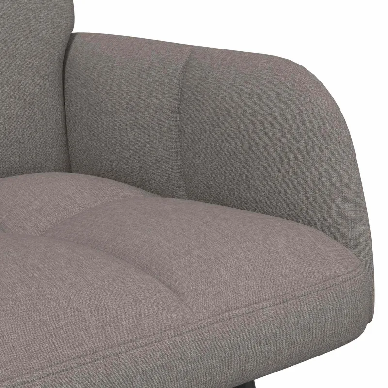 Dvitaškė sofa Taupe 115 x 61 x 87 cm Audinys