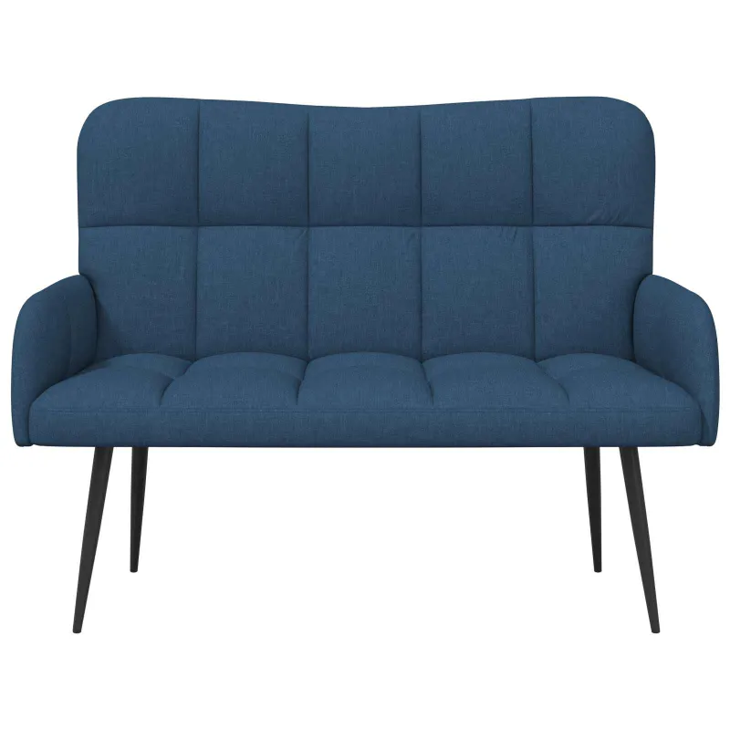 Dvitaškė sofa Mėlyna 115 x 61 x 87 cm Audinys
