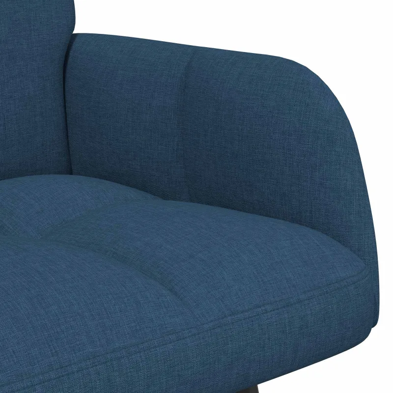Dvitaškė sofa Mėlyna 115 x 61 x 87 cm Audinys