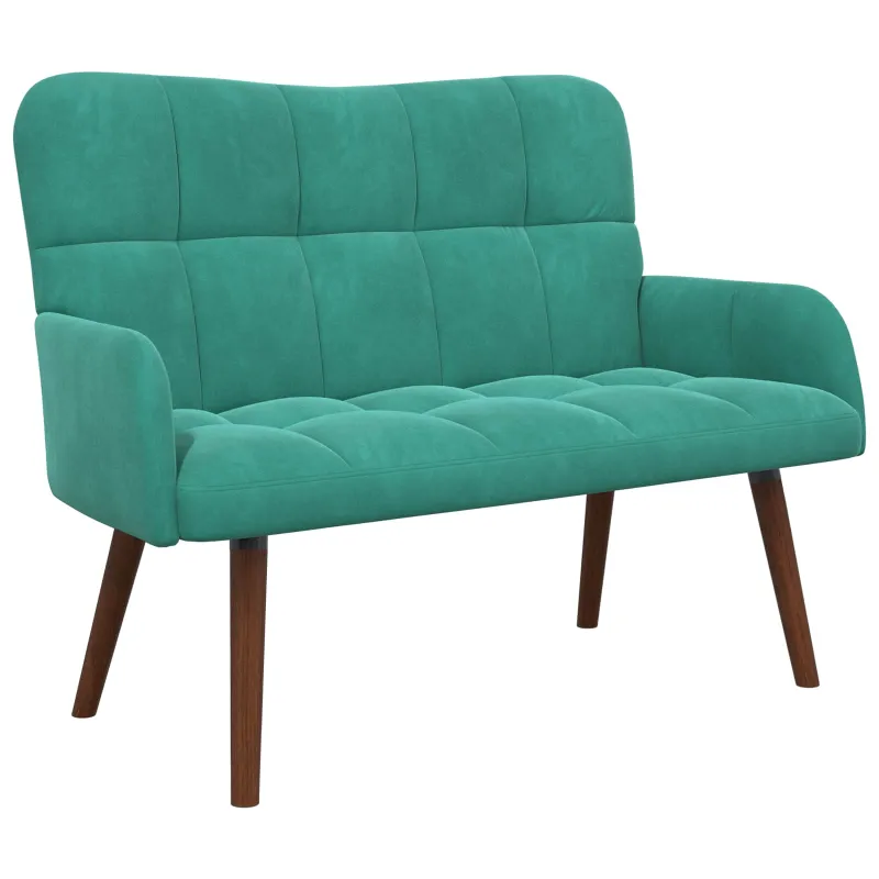Dvitaškė sofa Turkio 115 x 61 x 87 cm Aksomas