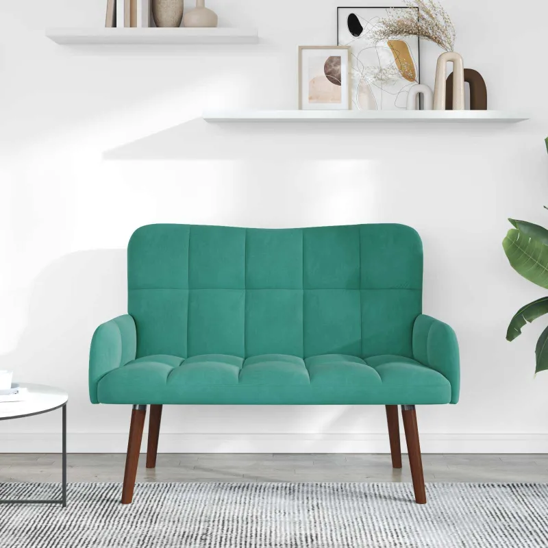 Dvitaškė sofa Turkio 115 x 61 x 87 cm Aksomas