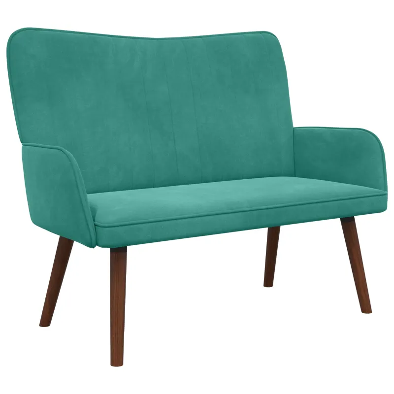 Dvitaškė sofa Turkio 115 x 61 x 87 cm Aksomas