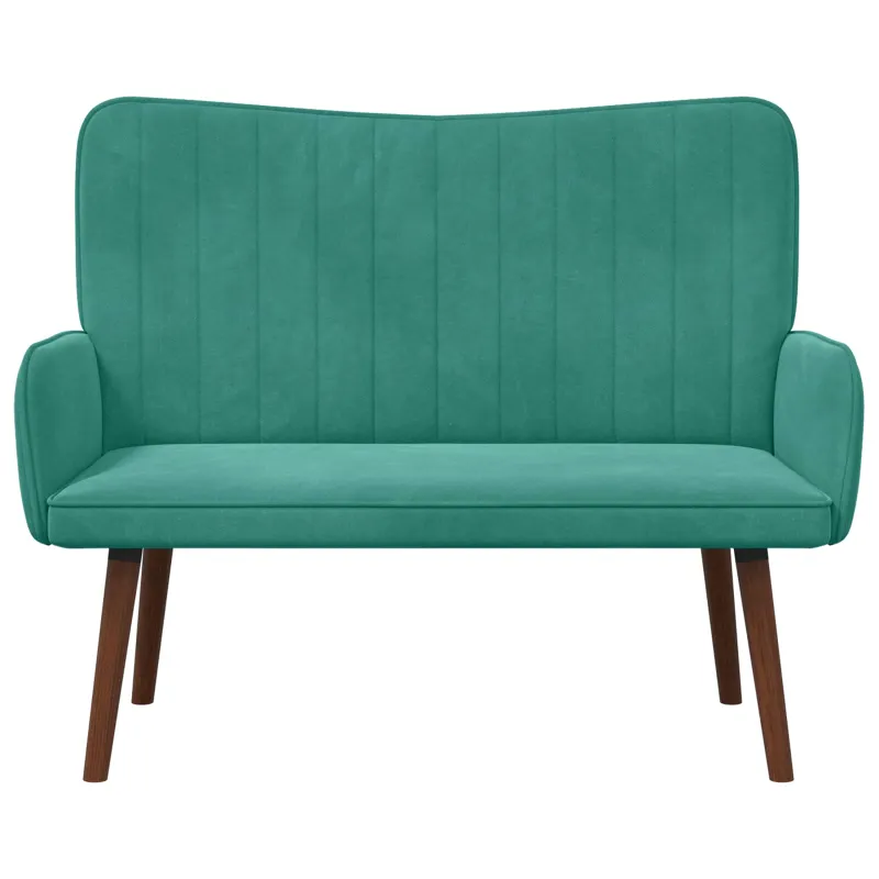 Dvitaškė sofa Turkio 115 x 61 x 87 cm Aksomas