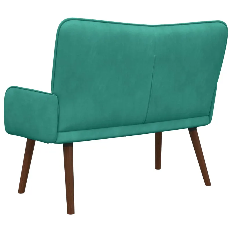 Dvitaškė sofa Turkio 115 x 61 x 87 cm Aksomas