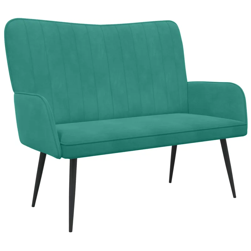 Dvitaškė sofa Turkio 115 x 61 x 87 cm Aksomas