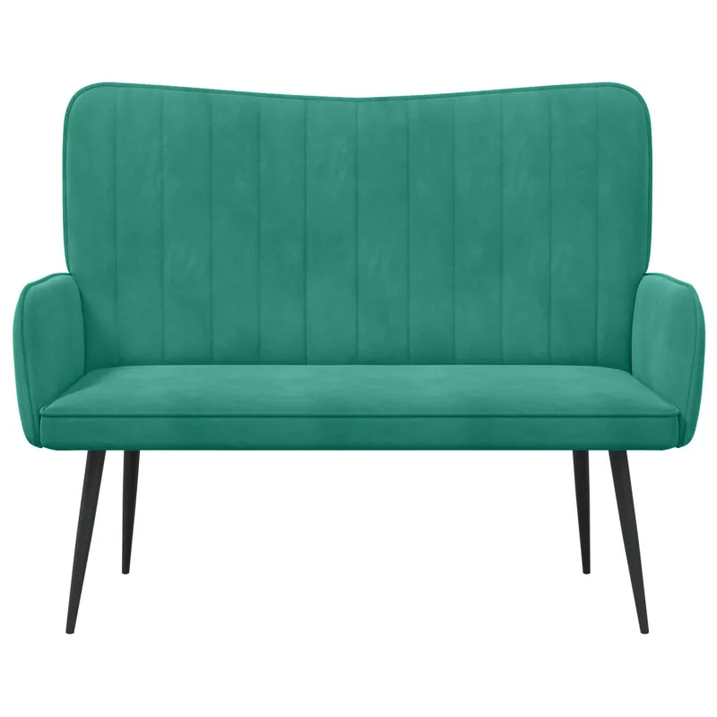 Dvitaškė sofa Turkio 115 x 61 x 87 cm Aksomas