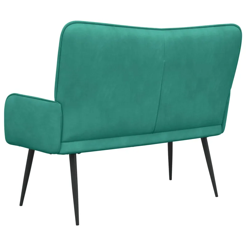 Dvitaškė sofa Turkio 115 x 61 x 87 cm Aksomas