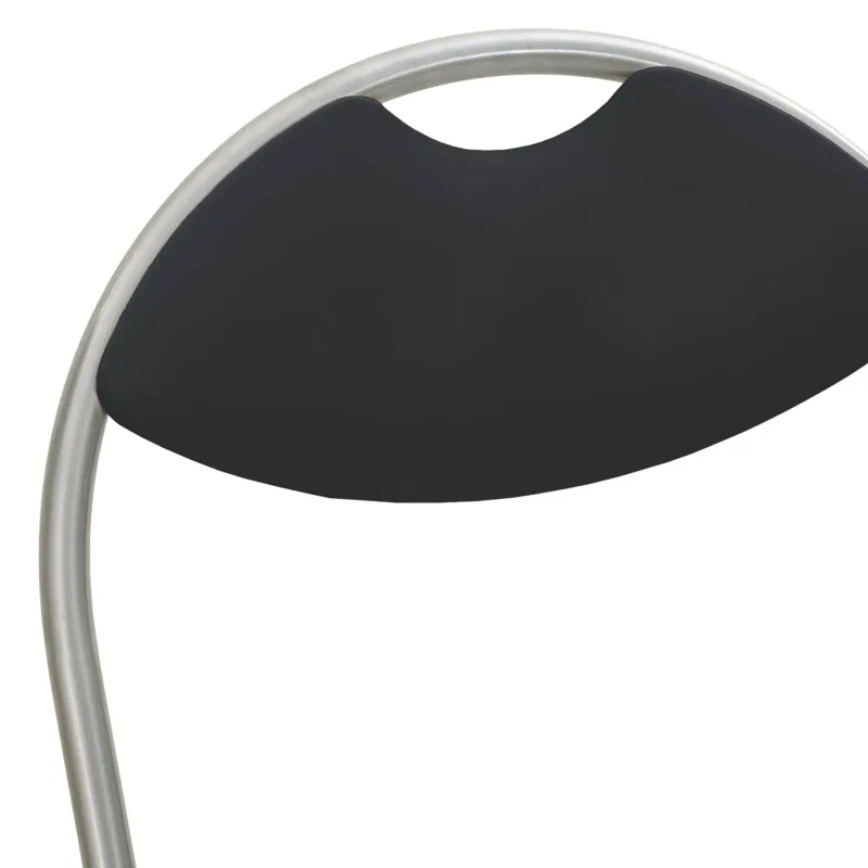 Sulankstoma kėdė 8 pcs Juoda ir pilka 48 x 43,5 x 81 cm