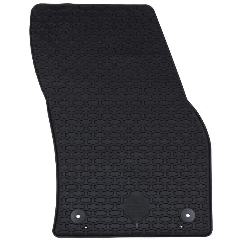 Automobilių kilimėlis 4 pcs Juoda tinkamas VW CADDY 2020- Guma