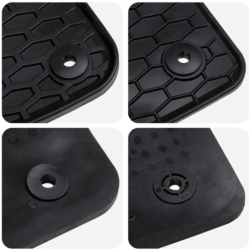 Automobilių kilimėlis 4 pcs Juoda tinka sėdimui ATECA 2016