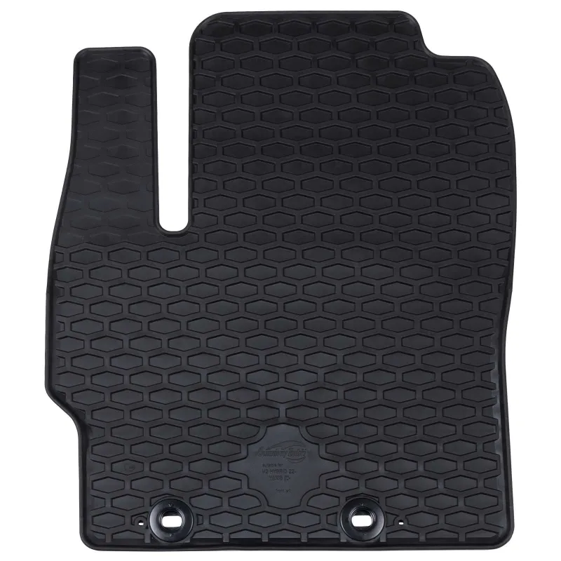 Automobilių kilimėlis 4 pcs Juoda tinka Toyota YARIS 2020- Guma