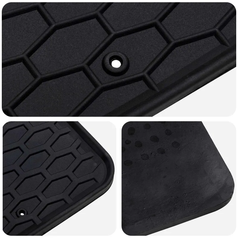 Automobilių kilimėlis 4 pcs Juoda tinka Toyota YARIS 2020- Guma