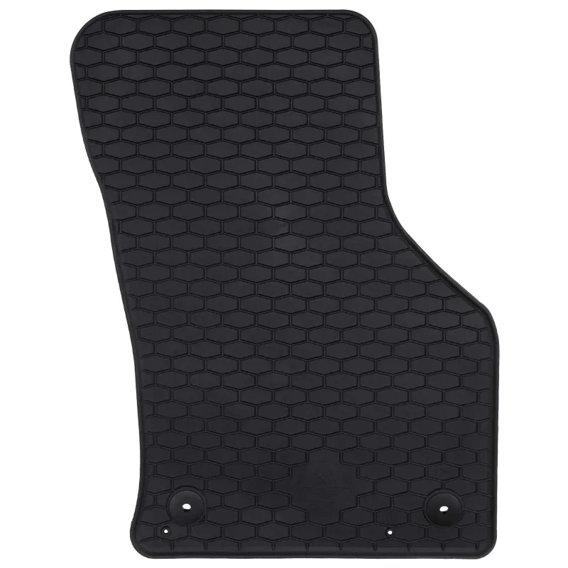 Automobilių kilimėlis 4 pcs Juoda Guma