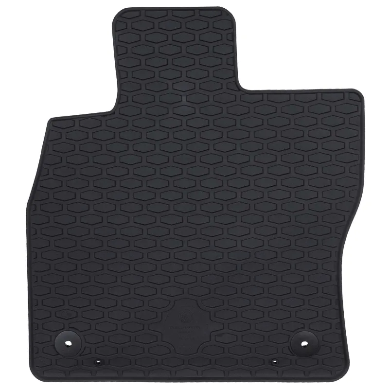 Automobilių kilimėlis 4 pcs Juoda Guma