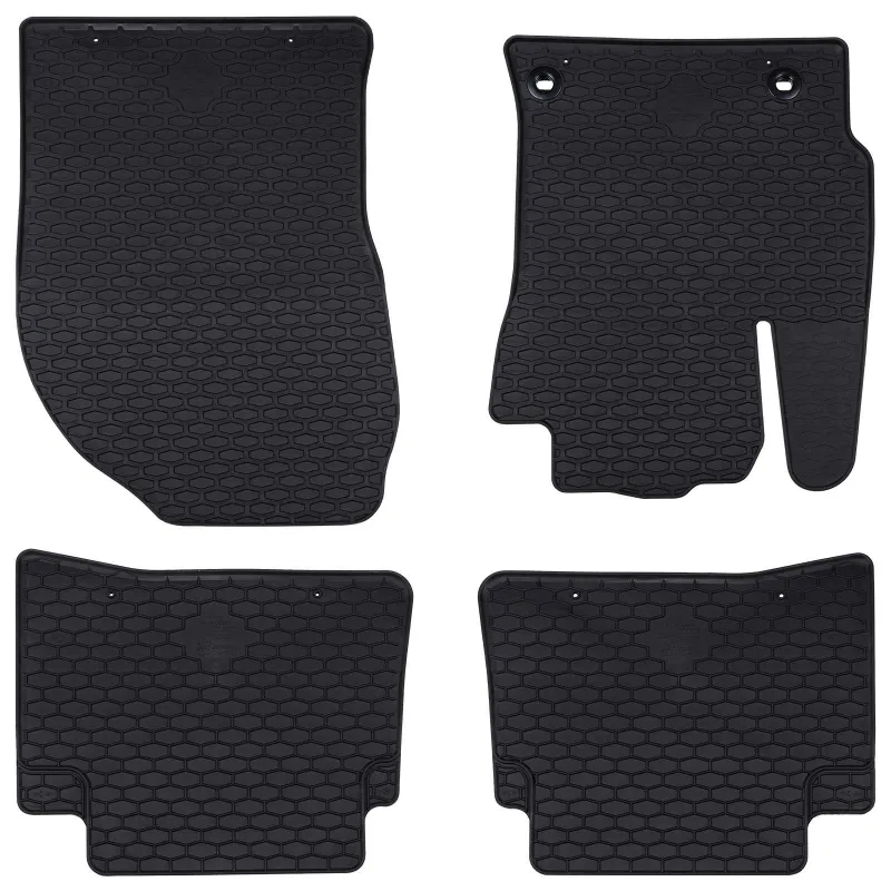 Automobilių kilimėlis 4 pcs Juoda tinka Toyota COROLLA 2019