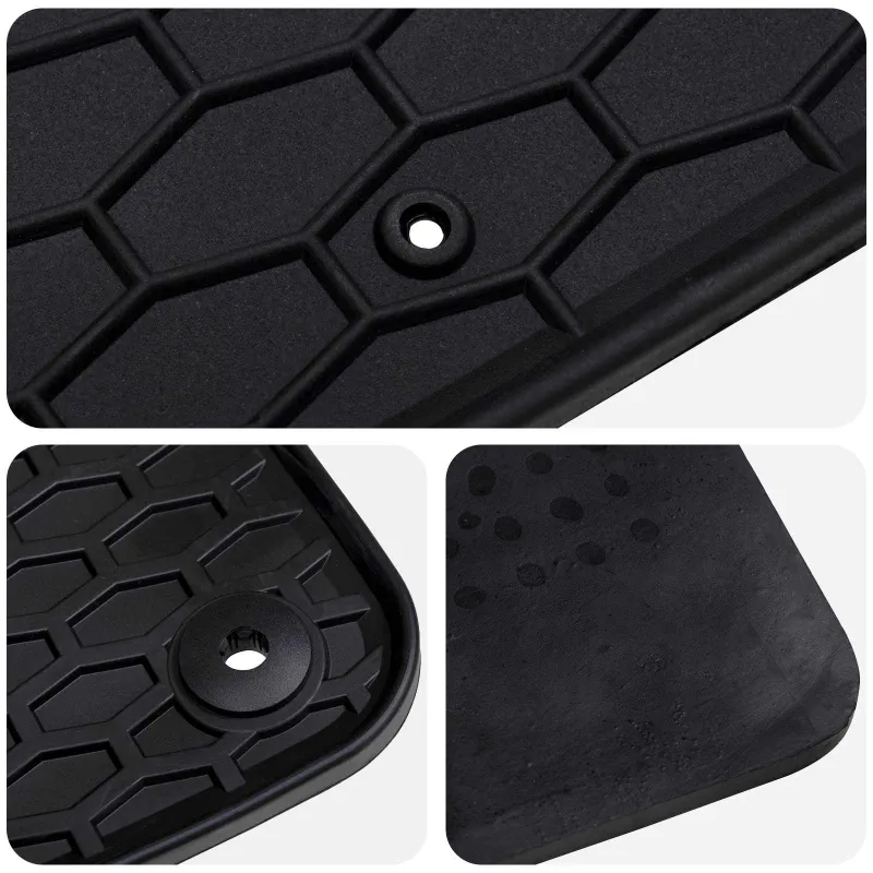 Automobilių kilimėlis 4 pcs Juoda Tinka VW PASSAT B8 2014-2023
