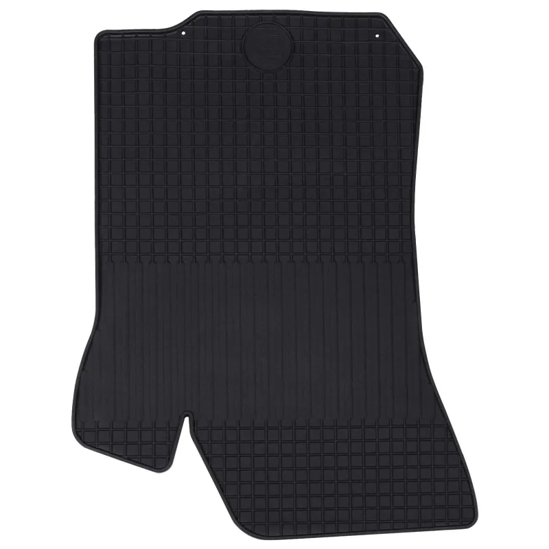 Automobilių kilimėlis 4 pcs Juoda Guma