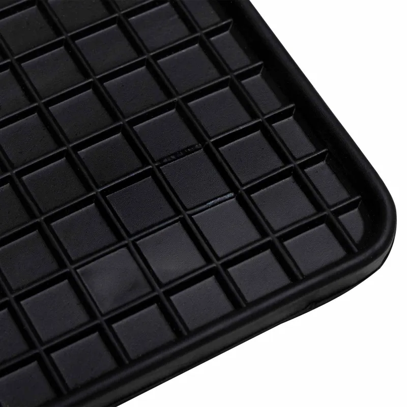 Automobilių kilimėlis 4 pcs Juoda Guma