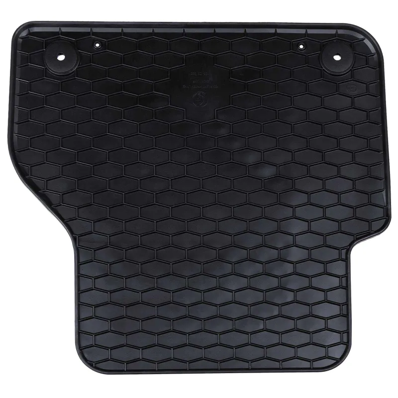 Automobilių kilimėlis 4 pcs Juoda Guma