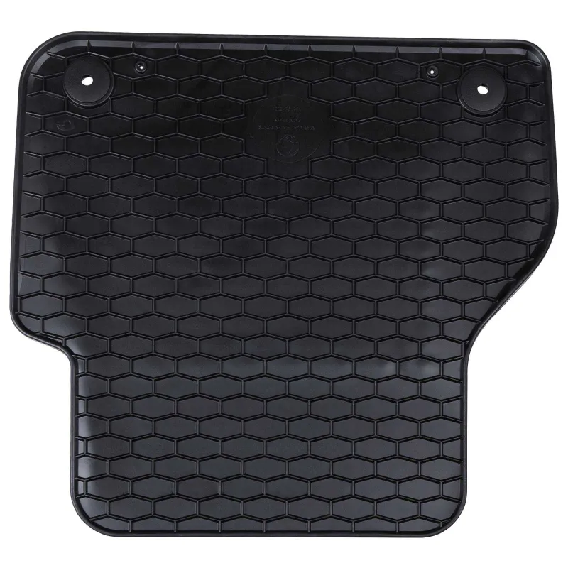 Automobilių kilimėlis 4 pcs Juoda Guma