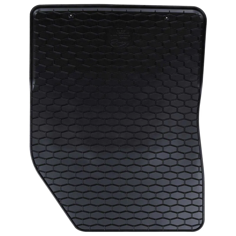 Automobilių kilimėlis 4 pcs Juodas Guma