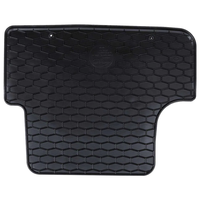Automobilių kilimėlis 4 pcs Juodas Guma