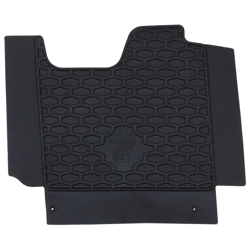 Automobilių kilimėlis 3 pcs Juoda Guma