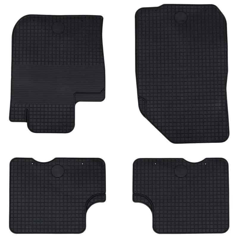 Automobilių kilimėlis 4 pcs Juoda Tinka DACIA DUSTER 2010-2017