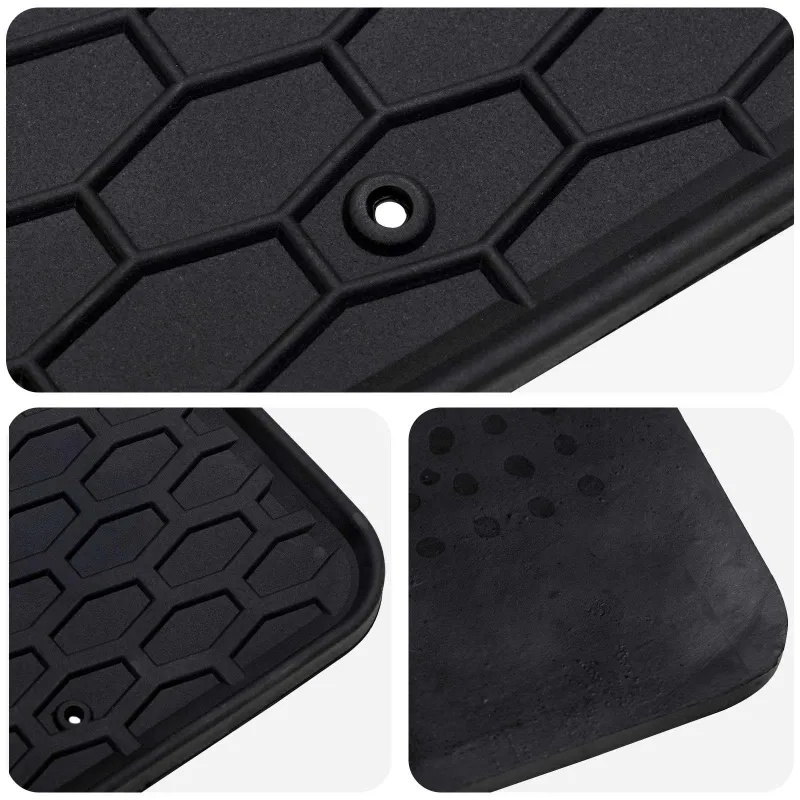 Automobilių kilimėlis 4 pcs Juodas tinka HYUNDAI i20 2014-2019