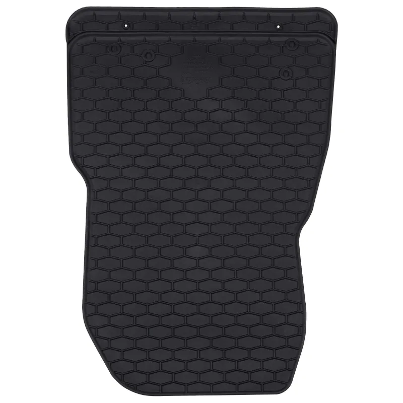 Automobilių kilimėlis 3 pcs Juoda Guma